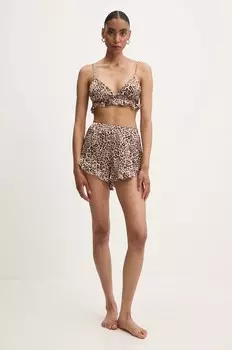 Пижама Answear Lab, коричневый