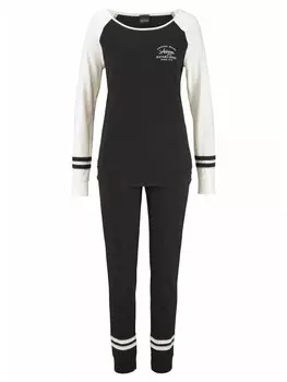 Пижама ARIZONA, цвет schwarz-ecru