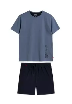 Пижама Atlantic, синий