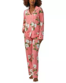 Пижама Bedhead PJs Long Sleeve Classic, цвет White Poppy