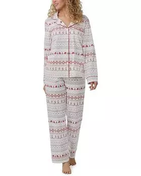 Пижама Bedhead PJs Long Sleeve Classic, цвет Alpine Fair Isle