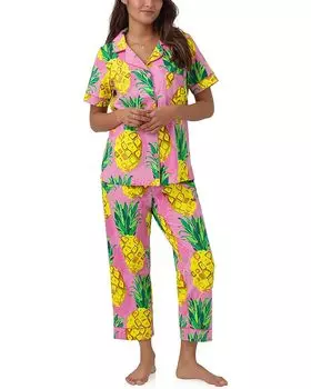 Пижама Bedhead PJs Trina Turk x Bedhead Cropped, цвет Pineapples