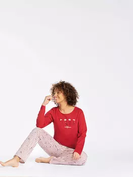 Пижама Belamy, цвет rot/wei