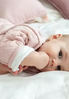 Пижама BEMINI MONTHS QUILTED TOG UNISEX, цвет blush