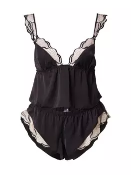 Пижама Bluebella Short Pajama Set Marabe, черный