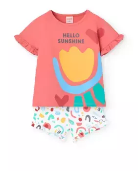 Пижама Boboli, цвет Rosa