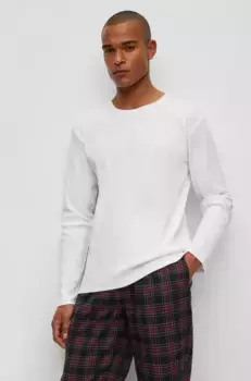 Пижама BOSS "Cozy Long Set" в клетку, красный