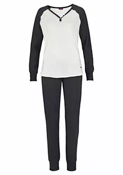 Пижама Buffalo, ночной синий/белый