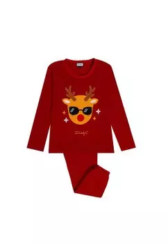 Пижама CALENTITO MANGA LARGA RENOS Mr. Wonderful*, красный