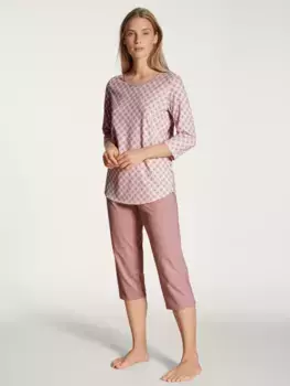 Пижама CALIDA Capri (2 шт.), современного кроя, цвет Rose Bud