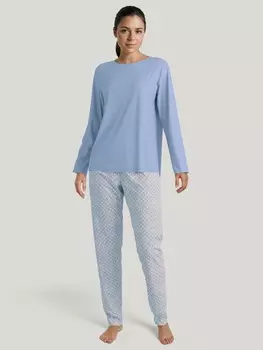 Пижама Calida, цвет milky blue
