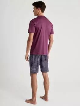 Пижама Calida, цвет mulberry red