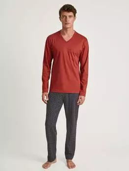 Пижама Calida, цвет ochre red