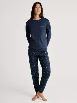 Пижама Calida, цвет peacoat blue