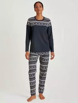 Пижама Calida, темно-синий