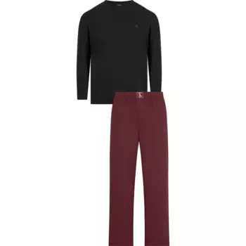 Пижама Calvin Klein 000NM2850E, черный/красный