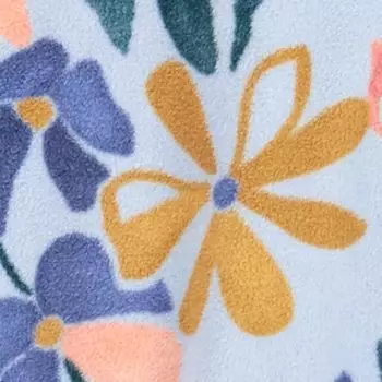 Пижама Carter's с цветочным принтом для маленьких девочек на флисовой ножке Carter's