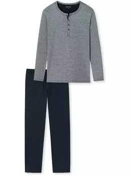 Пижама черное дерево Schiesser, синий