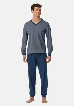 Пижама COMFORT ESSENTIALS SET - Pyjama set Schiesser, синий