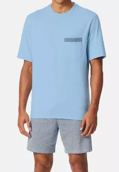 Пижама COMFORT SET Schiesser, светло-голубой