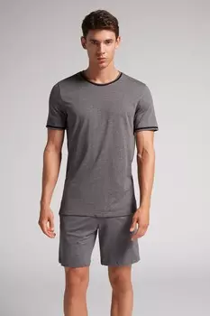 Пижама CREW NECK SET Intimissimi, темно-серый