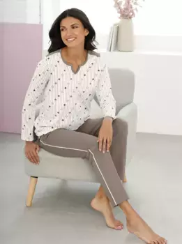 Пижама, цвет Ecru-Grau