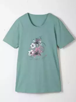 Пижама, цвет Salbei-Bedruckt