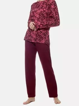 Пижама цветочная гармония Mey, розовый