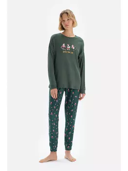 Пижама Dagi, зеленый