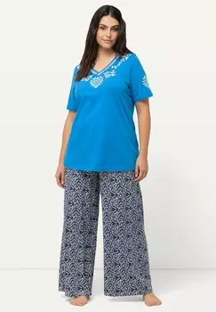 Пижама DAMASK Ulla Popken, синий