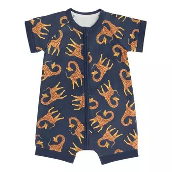 Пижама Dim Paris Giraffe, синий