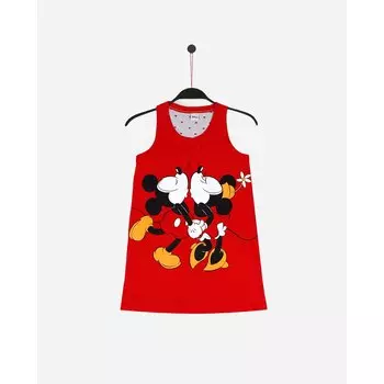 Пижама Disney Love M&M Dress Sleeveless, красный