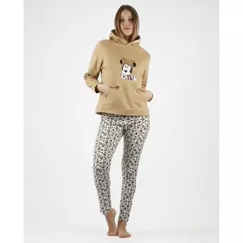 Пижама Disney Minnie Leopardo, бежевый