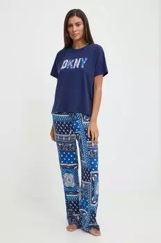 Пижама Dkny, темно-синий