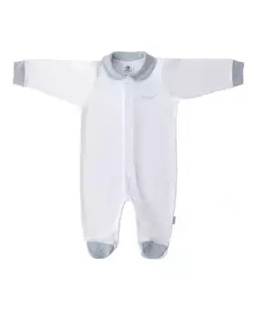 Пижама для мальчика 100% хлопок с контрастными деталями Cambrass, голубой