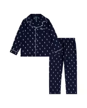 Пижама для мальчика с длинными рукавами Polo Ralph Lauren, синий