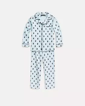 Пижама для мальчика с длинными рукавами Polo Ralph Lauren, синий
