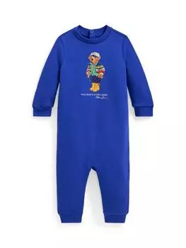 Пижама для медвежонка Ralph Lauren, цвет Travel Blue