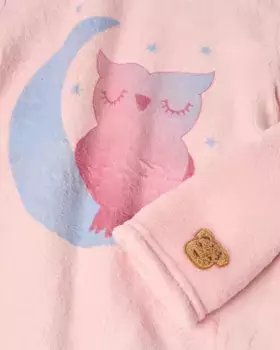Пижама для полярной девушки в стиле Coruja Zippy, розовый