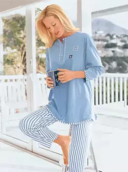 Пижама Дрисен Driesen, синий