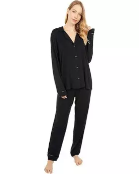 Пижама Eberjey Fiona - The Catnap PJ Set, черный