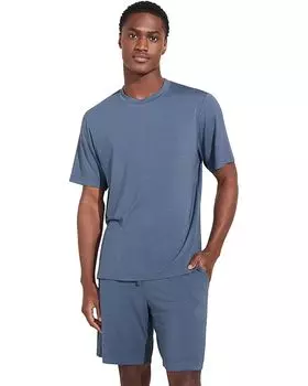 Пижама Eberjey Henry Shorts, цвет Coastal Blue