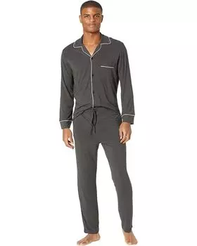 Пижама Eberjey William - The, цвет Charcoal Heather/Ivory