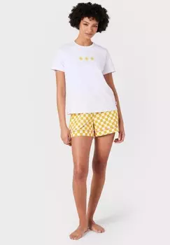 Пижама EMBROIDERED SUN Chelsea Peers, желтый