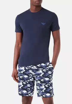 Пижама Emporio Armani, синий