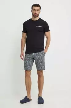Пижама Emporio Armani Underwear, черный