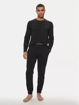Пижама Emporio Armani Underwear, черный