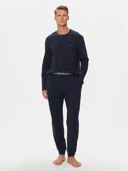 Пижама Emporio Armani Underwear, синий