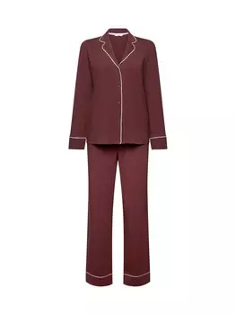 Пижама Esprit, каштановый