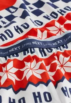 Пижама FAMILY MATCHBACK LONG SLEEVE REGULAR FIT Next, красный